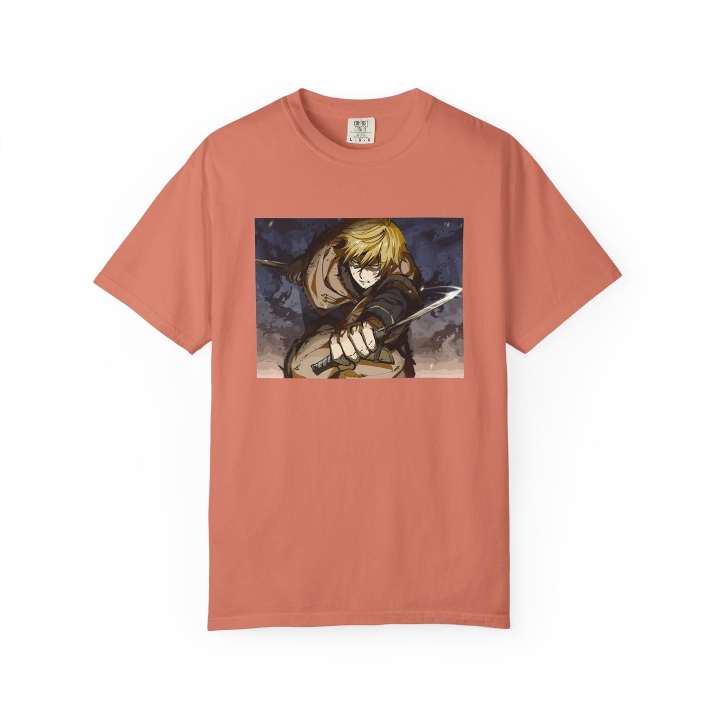 Vinland Saga Thorfinn 5K Garment-Dyed T-Shirt – Premium Cotton Tee