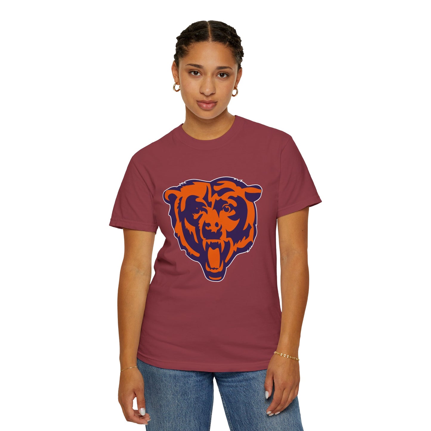 Chicago Bears Gear Garment-Dyed T-Shirt – Premium Cotton Tee for Customization