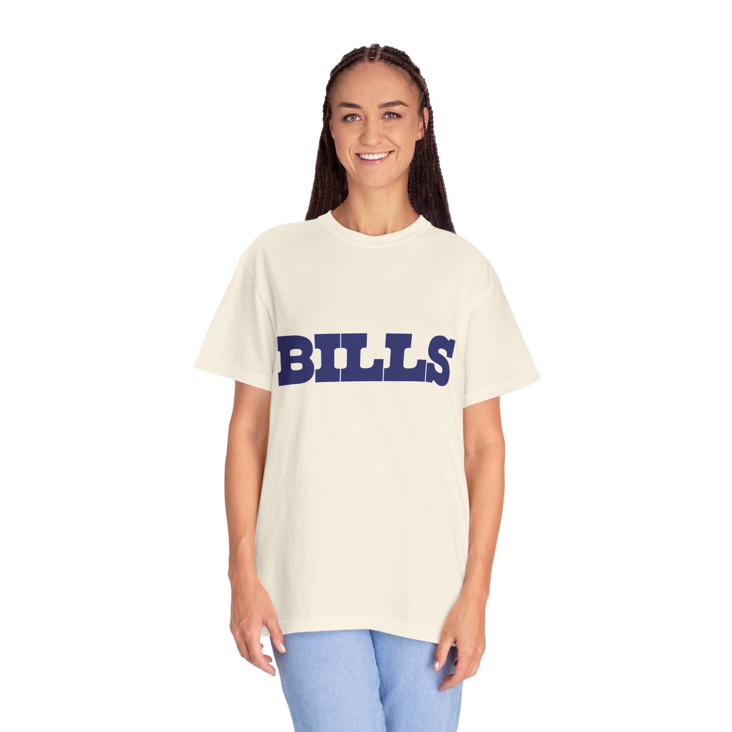 Buffalo Bills Garment-Dyed T-Shirt – Premium Cotton Tee for Customization