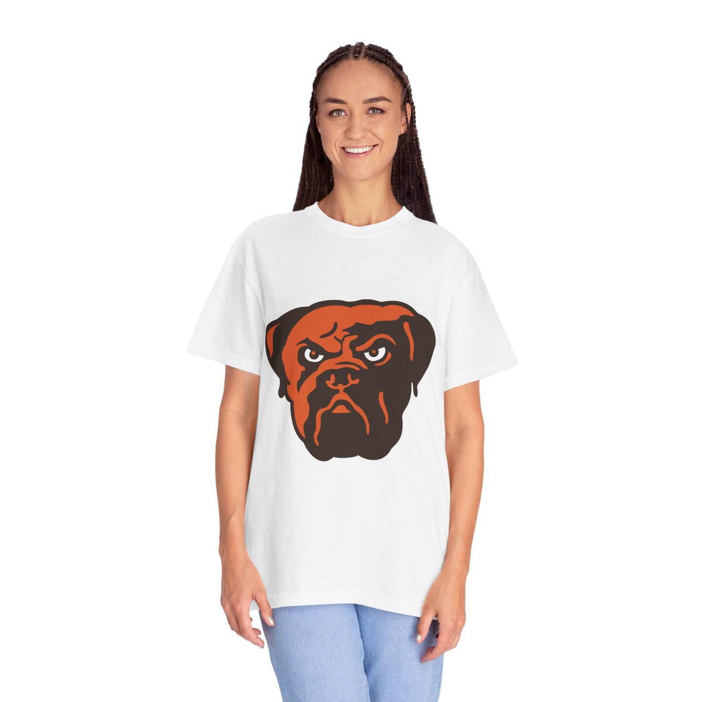 Cleveland Browns Collectibles Garment-Dyed T-Shirt – Premium Cotton Tee for Customization