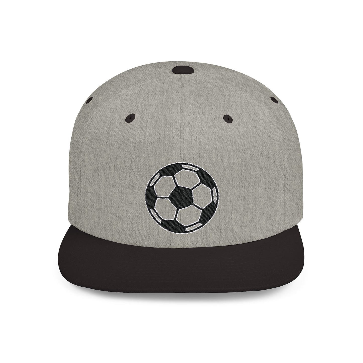 Soccer Life Flat Bill Snapback – Lightweight, Custom Fit, Premium Quality