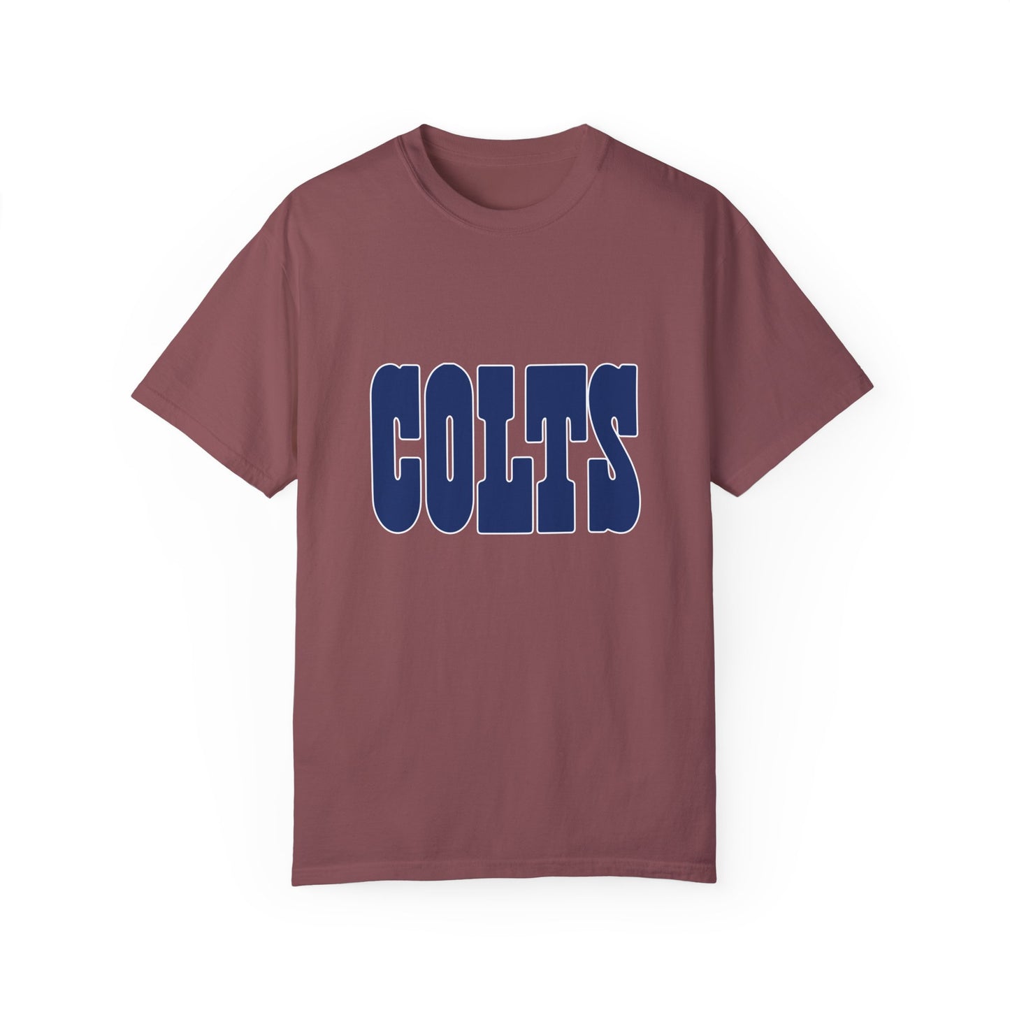 Indianapolis Colts Apparel Garment-Dyed T-Shirt – Premium Cotton Tee for Customization