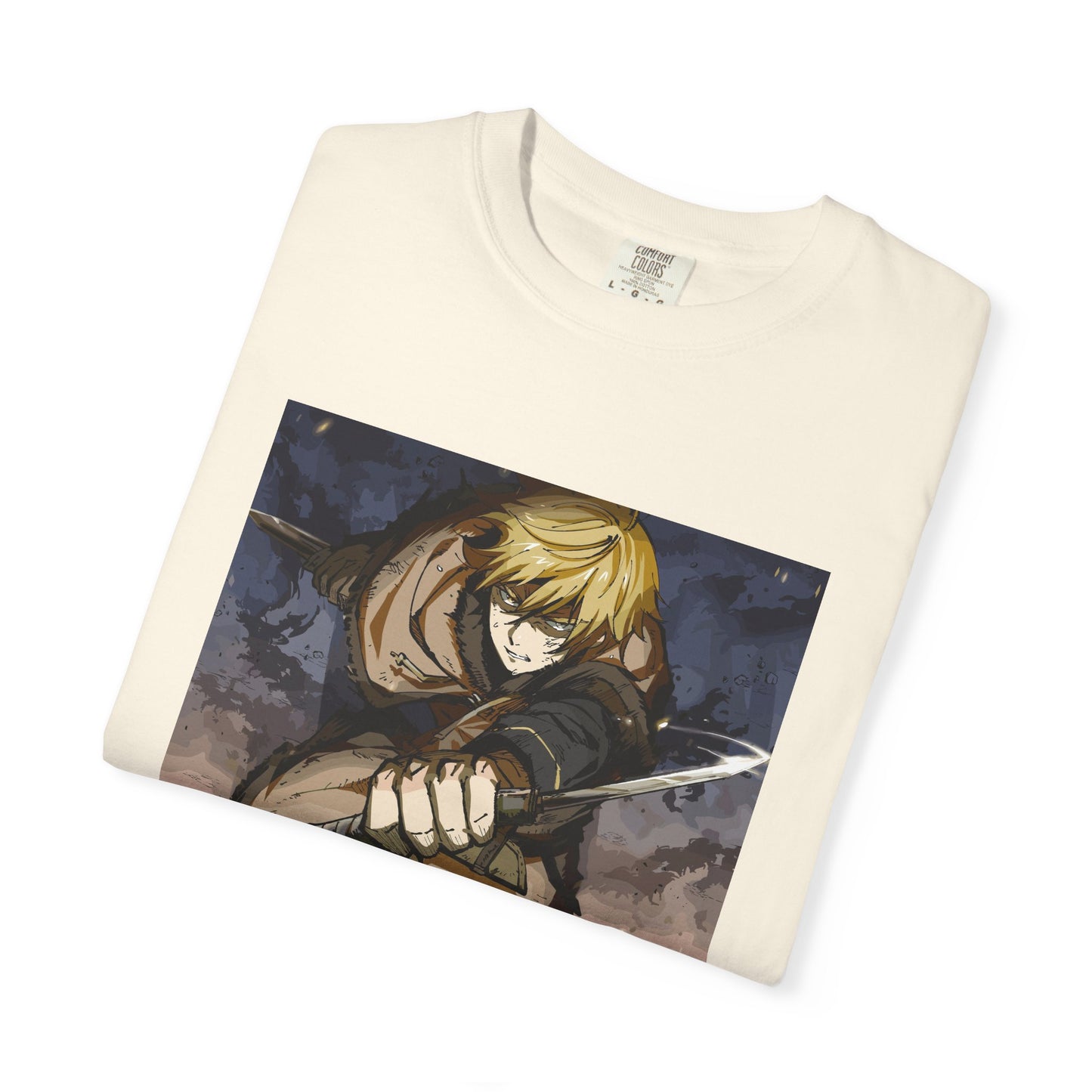 Vinland Saga Thorfinn 5K Garment-Dyed T-Shirt – Premium Cotton Tee