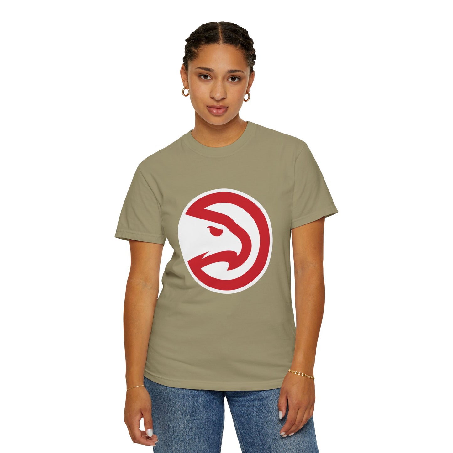 Atlanta Hawks Built Different Garment-Dyed T-Shirt – Premium Cotton Tee for Customization