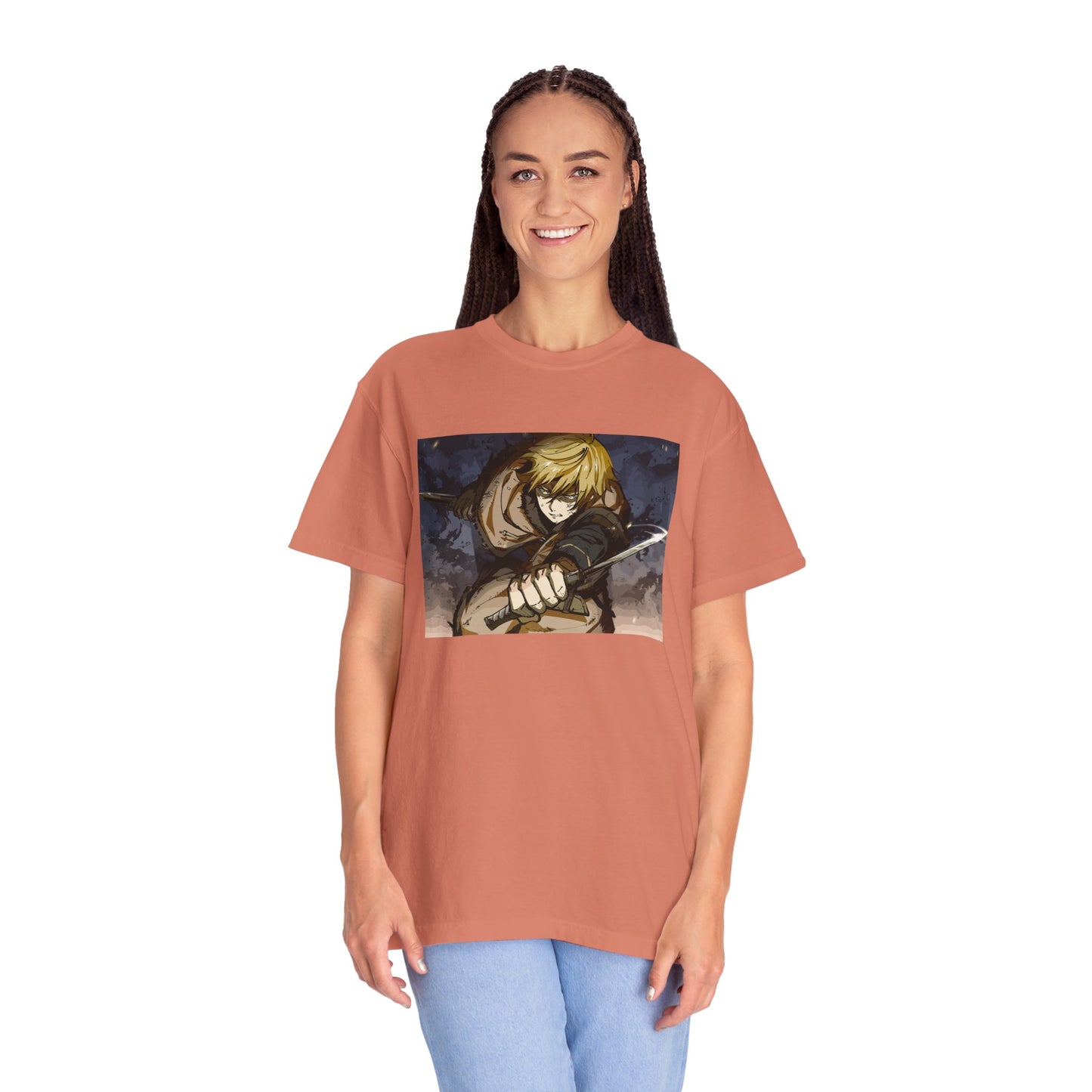 Vinland Saga Thorfinn 5K Garment-Dyed T-Shirt – Premium Cotton Tee