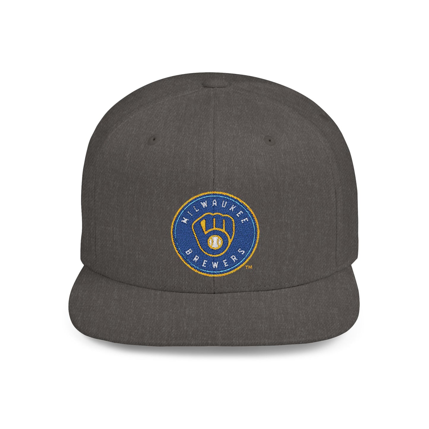 Milwaukee Brewers Brew Crew Pride Flat Bill Snapback – Lightweight, Custom Fit, Premium Quality