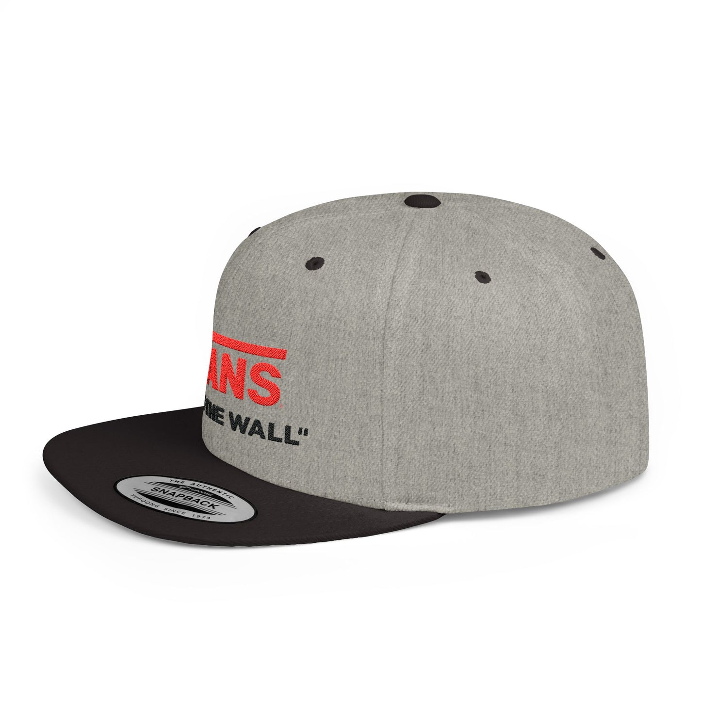 Vans Of The Wall Flat Bill Snapback – Lightweight, Custom Fit, Premium Quality