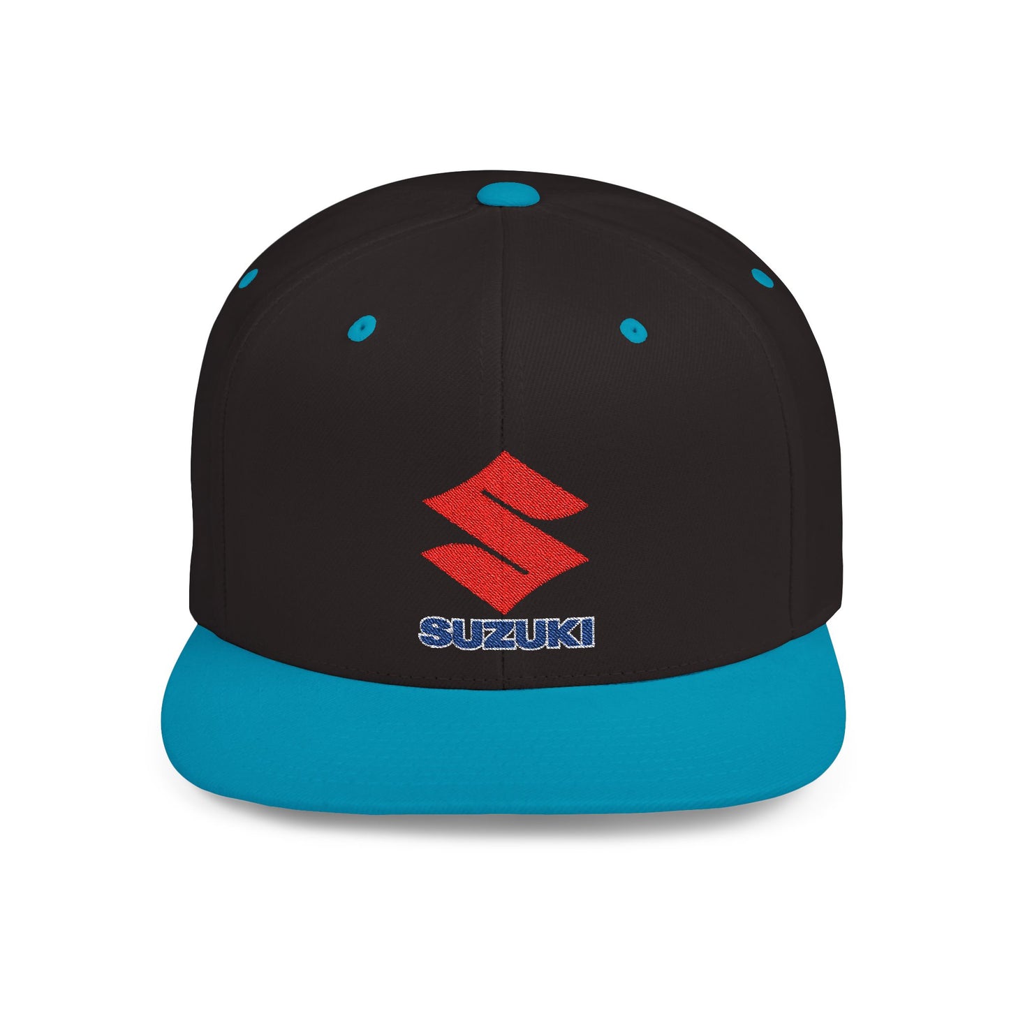 Suzuki Flat Bill Snapback – Lightweight, Custom Fit, Premium Quality