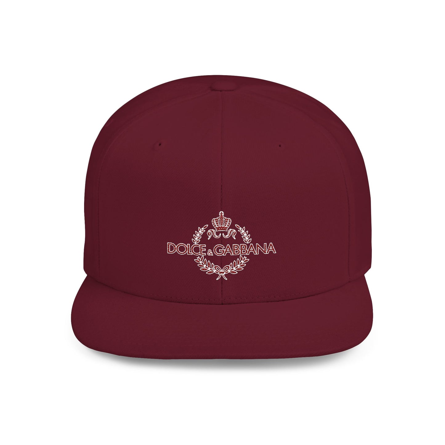 D&G Flat Bill Snapback – Lightweight, Custom Fit, Premium Quality