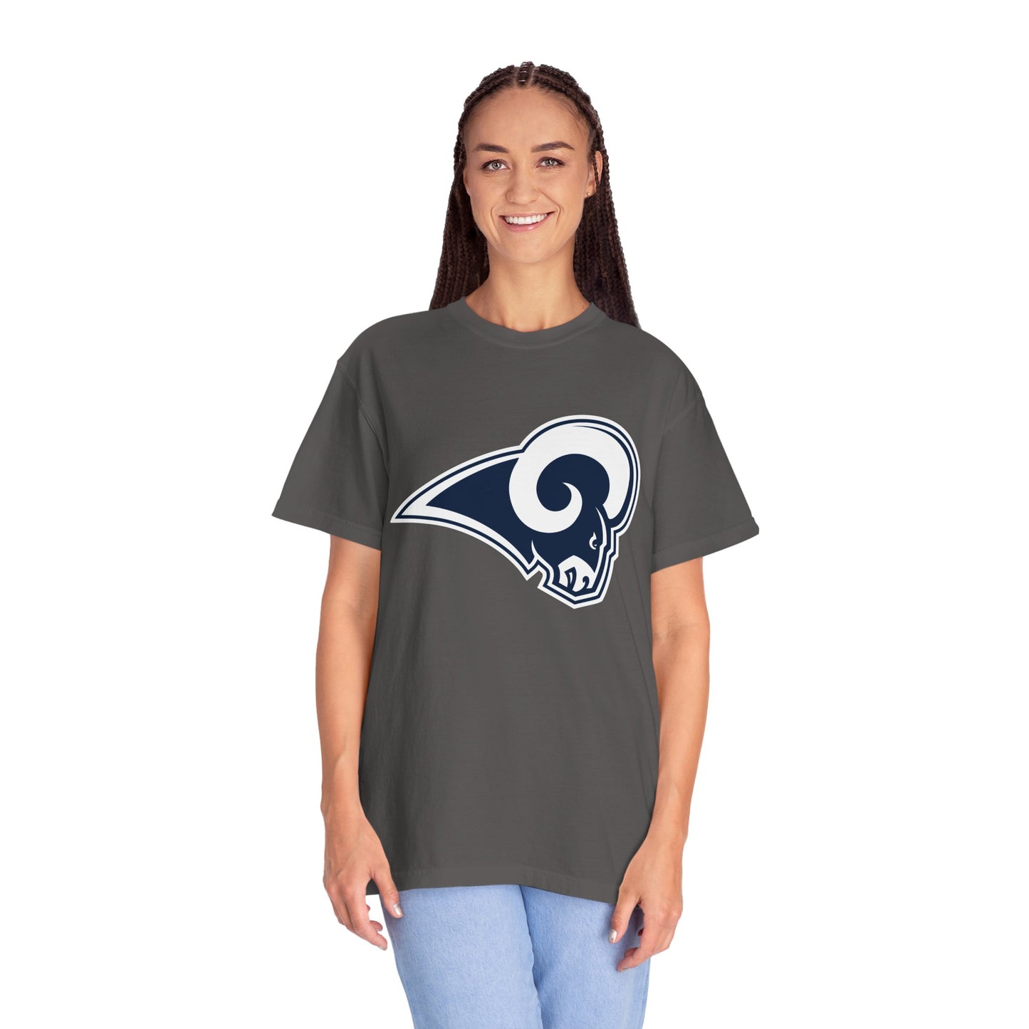 Los Angeles Rams Fan Gifts Garment-Dyed T-Shirt – Premium Cotton Tee for Customization