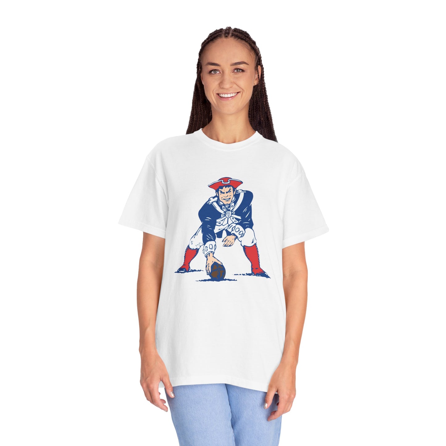 New England Patriots Gift Ideas Garment-Dyed T-Shirt – Premium Cotton Tee for Customization