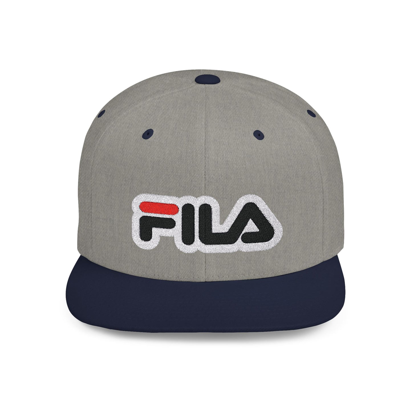 Fila Flat Bill Snapback – Lightweight, Custom Fit, Premium Quality