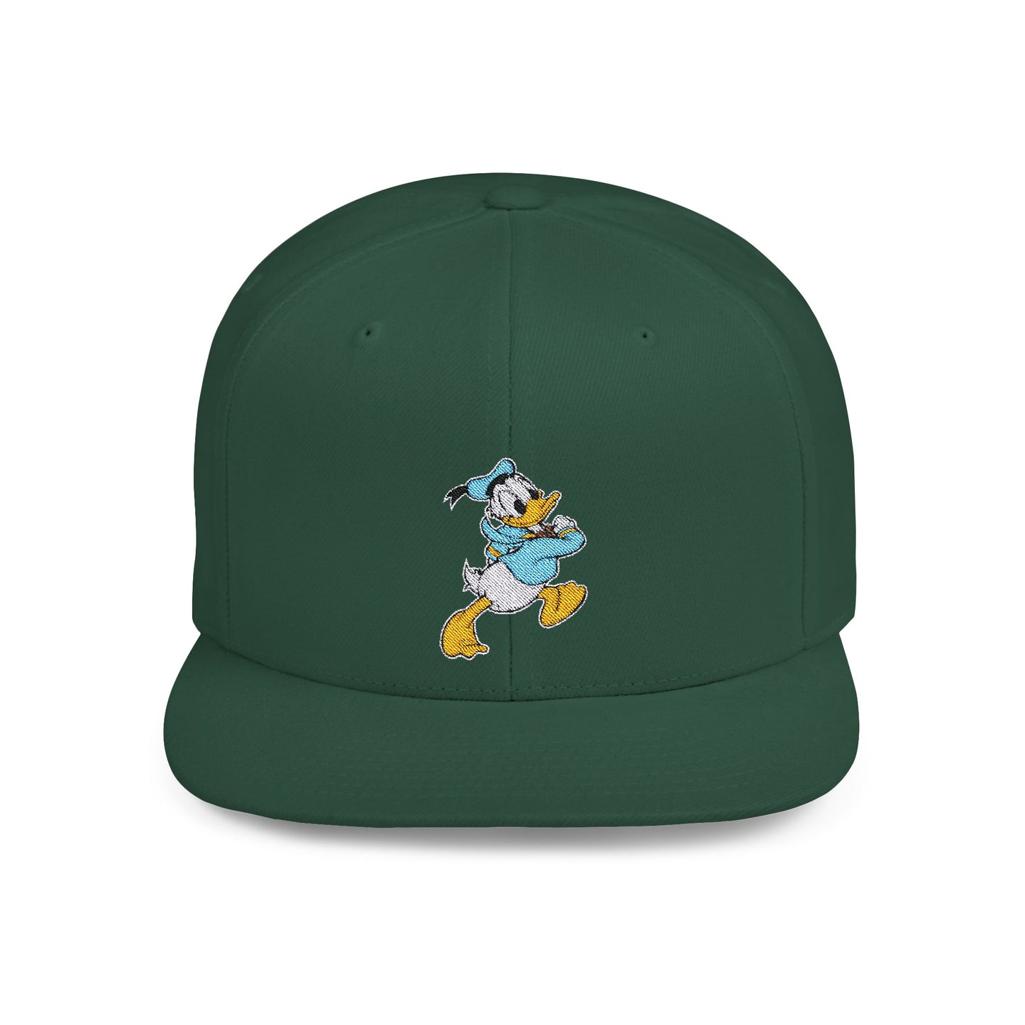 Donal Duck Classic Flat Bill Snapback – Lightweight, Custom Fit, Premium Quality