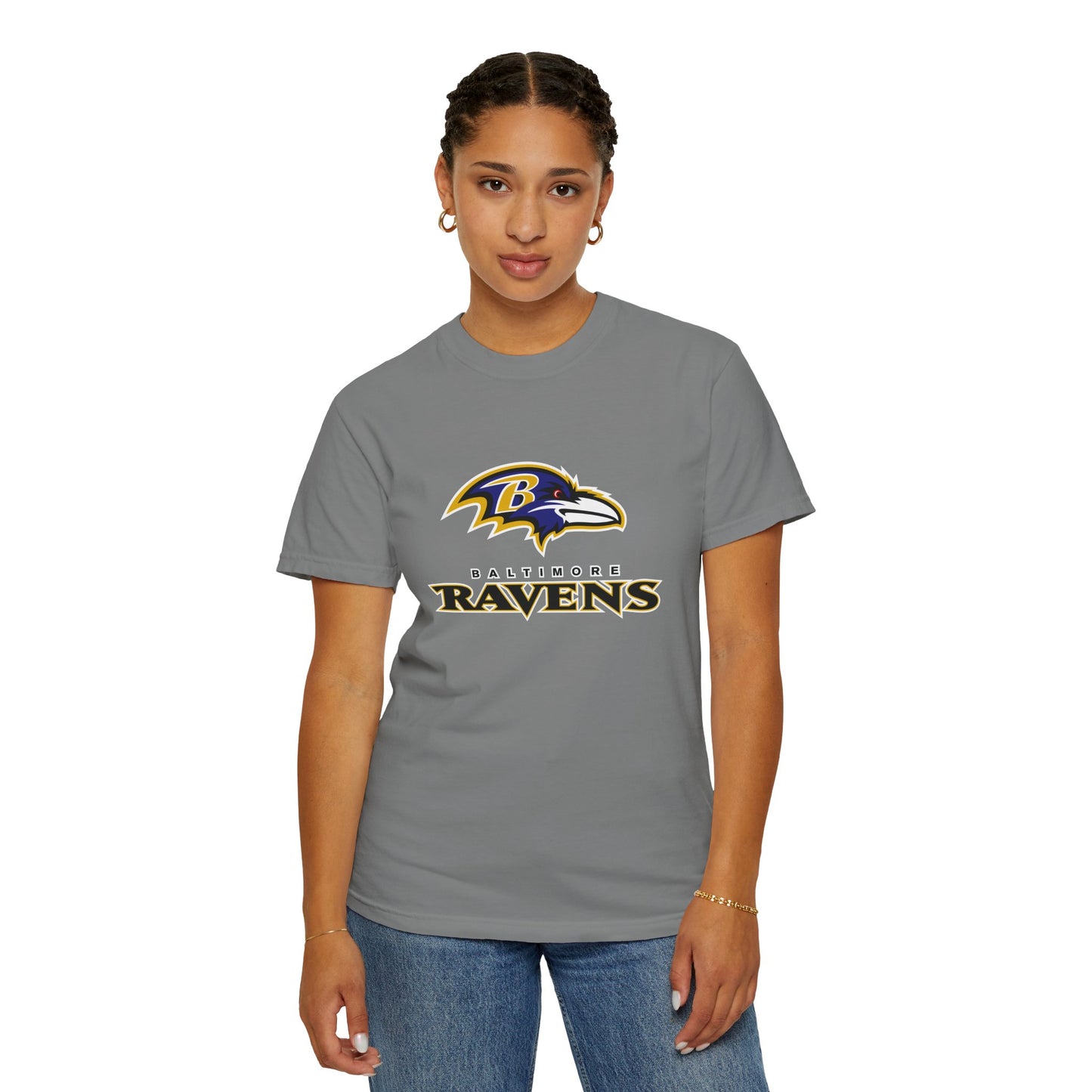 Baltimore Ravens Fan Gifts Garment-Dyed T-Shirt – Premium Cotton Tee for Customization