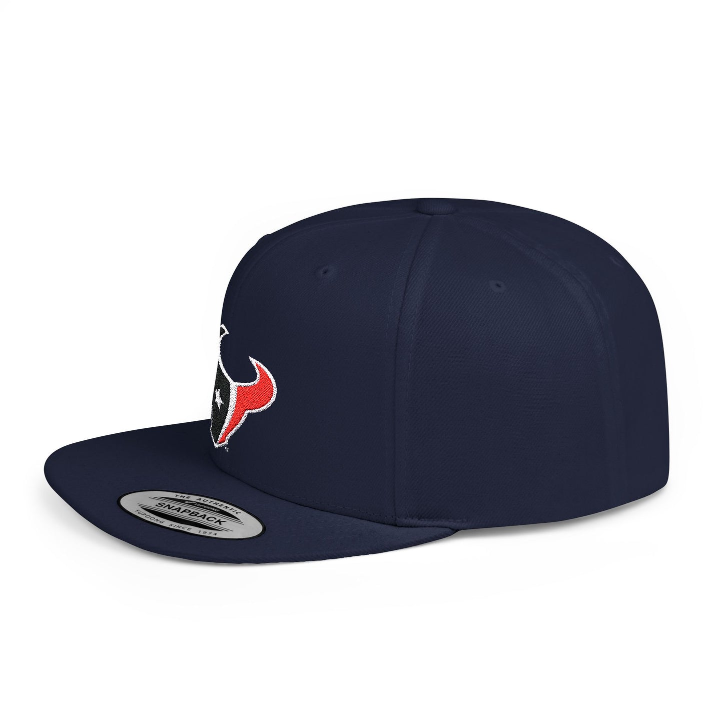 Houston Texans Flat Bill Snapback – Lightweight, Custom Fit, Premium Quality