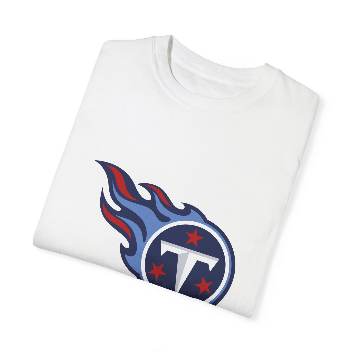 Tennessee Titans Merchandise Garment-Dyed T-Shirt – Premium Cotton Tee for Customization