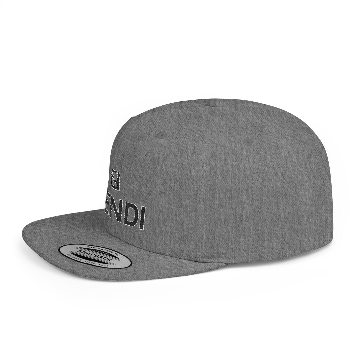 Fendi Flat Bill Snapback – Lightweight, Custom Fit, Premium Quality