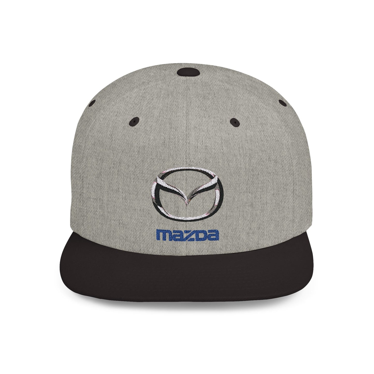 Mazda Flat Bill Snapback – Lightweight, Custom Fit, Premium Quality