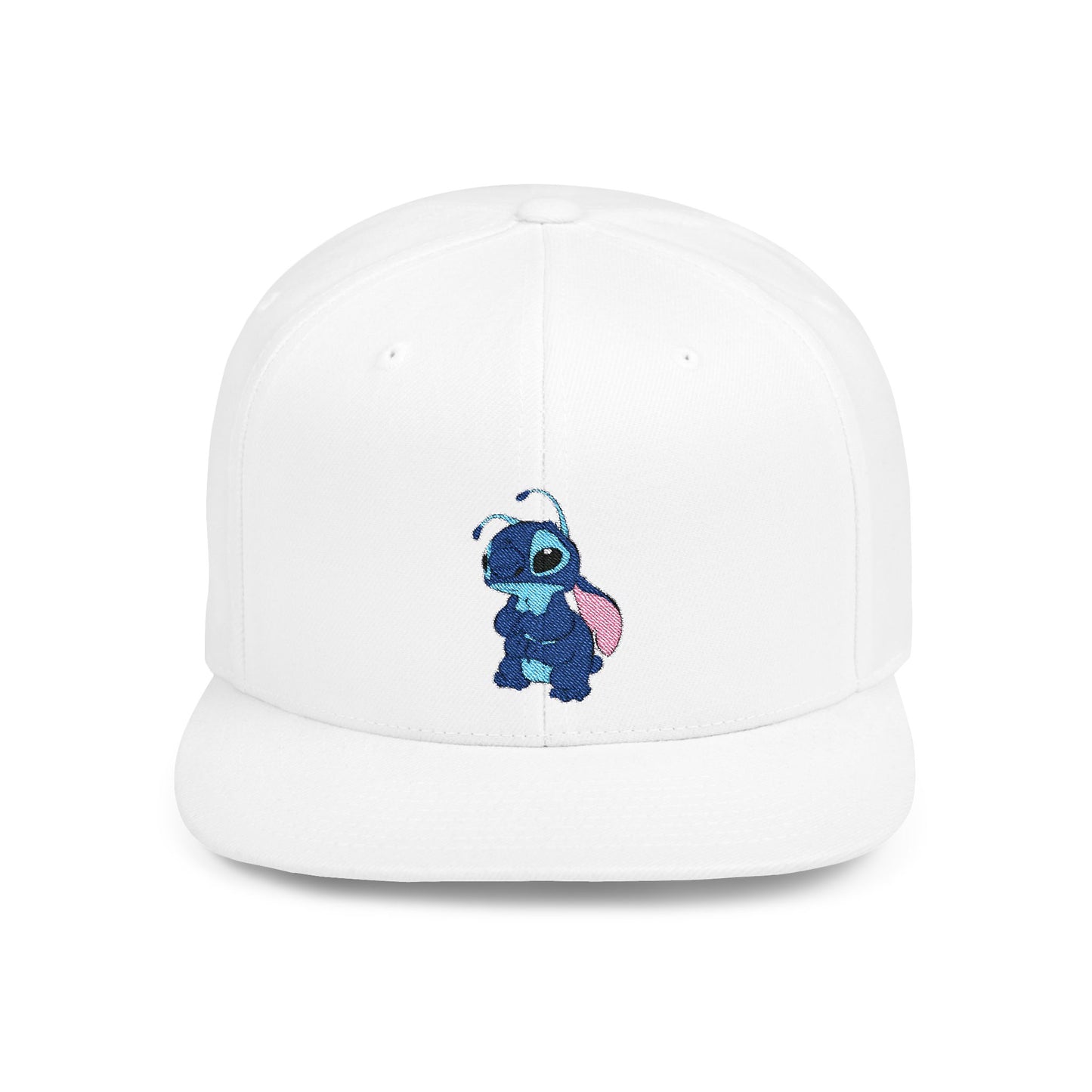 Sad Stitch Disney Flat Bill Snapback – Lightweight, Custom Fit, Premium Quality