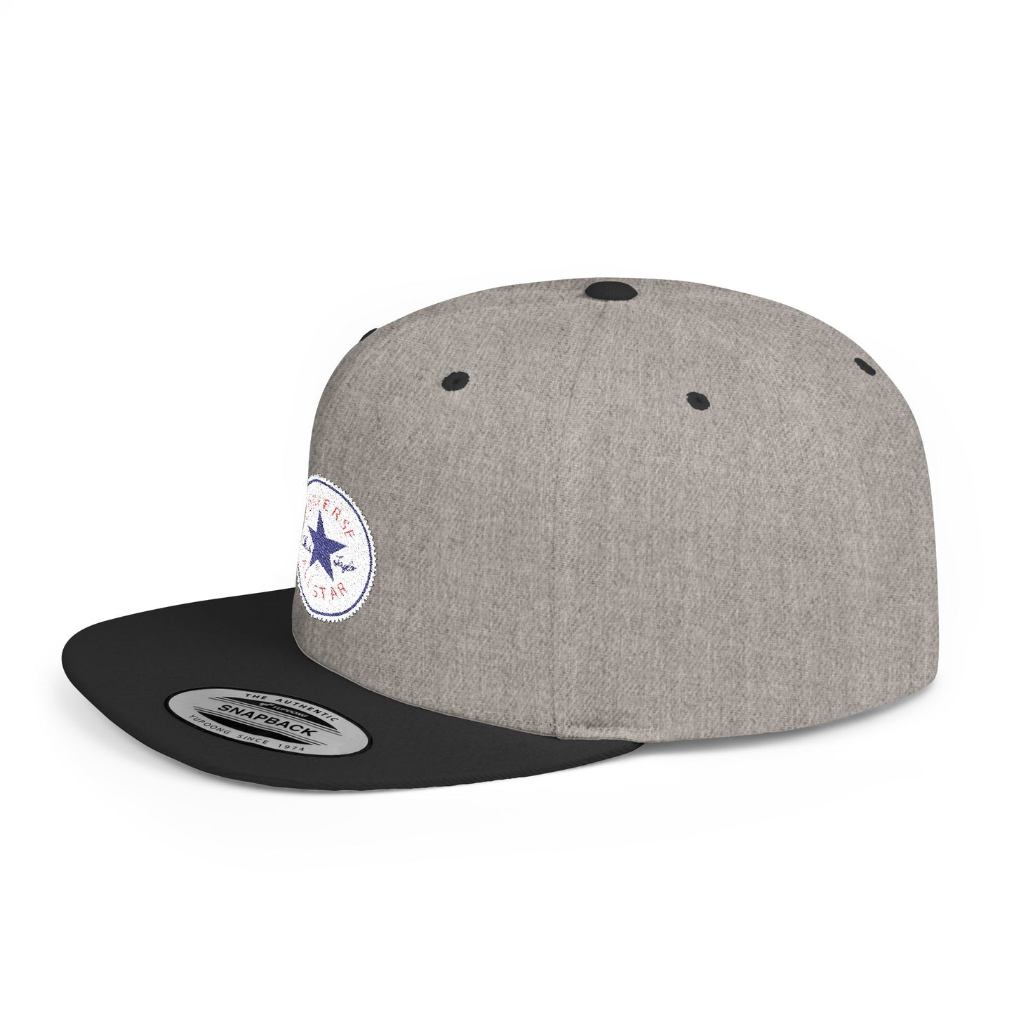 Converse All Star Flat Bill Snapback – Lightweight, Custom Fit, Premium Quality