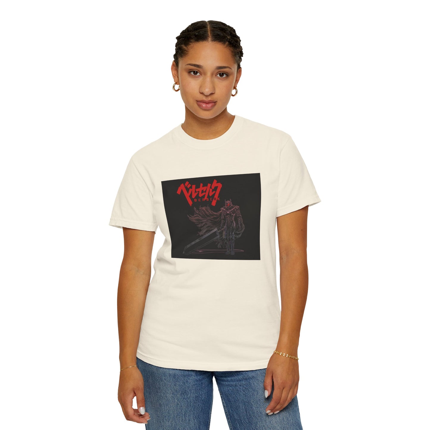 Berserk Berserker Garment-Dyed T-Shirt – Premium Cotton Tee for Customization