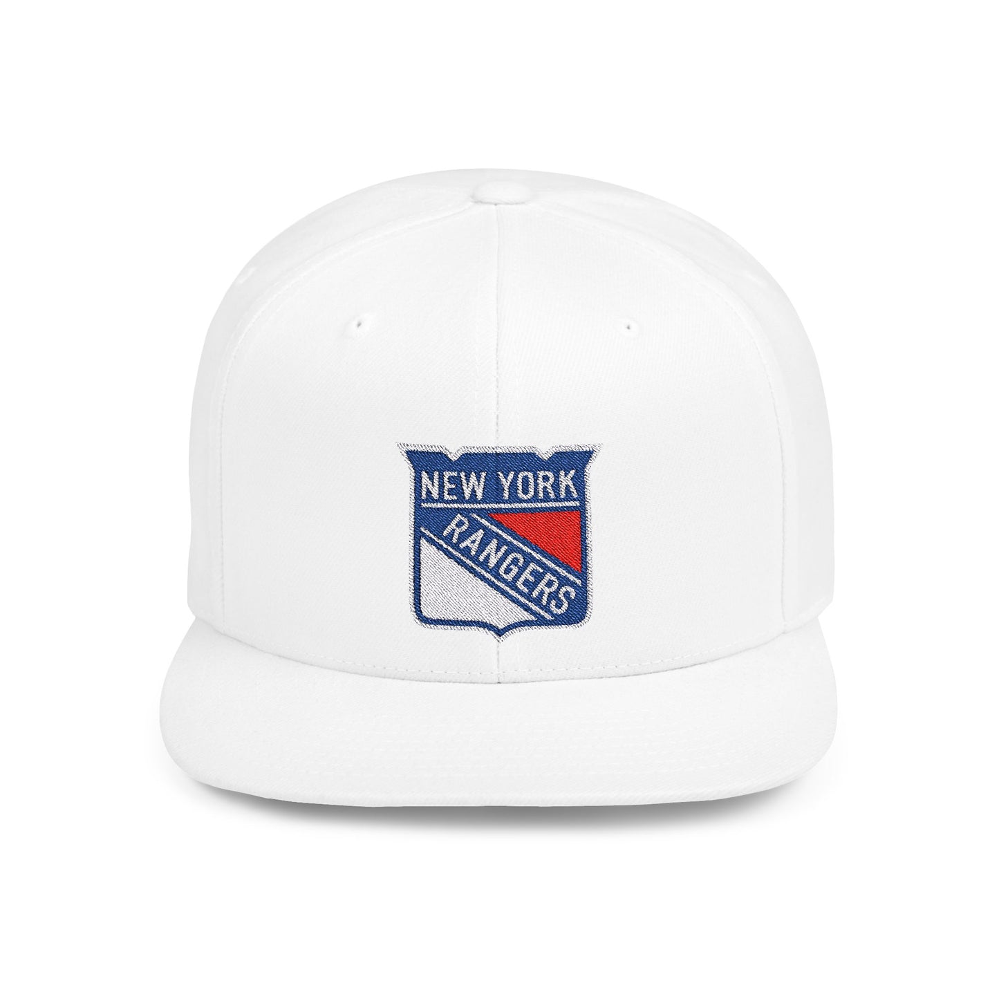 New York Rangers Flat Bill Snapback – Lightweight, Custom Fit, Premium Quality