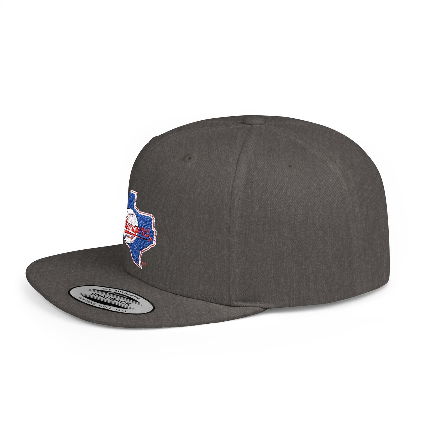 Texas Rangers Forever Flat Bill Snapback – Lightweight, Custom Fit, Premium Quality