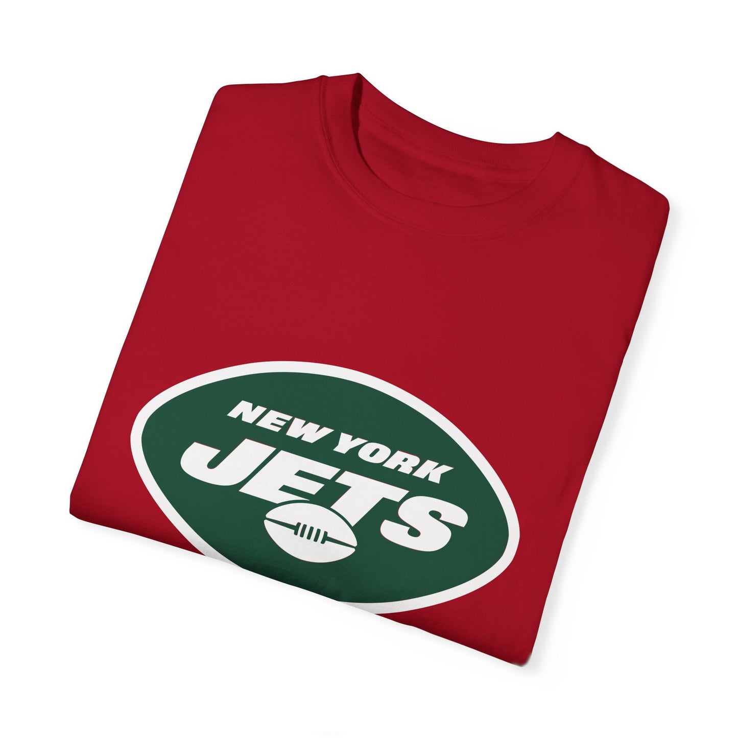 New York Jets Football Merchandise Garment-Dyed T-Shirt – Premium Cotton Tee for Customization