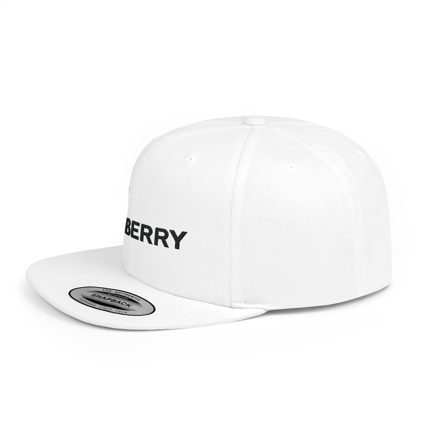 Burberry Flat Bill Snapback – Lightweight, Custom Fit, Premium Quality