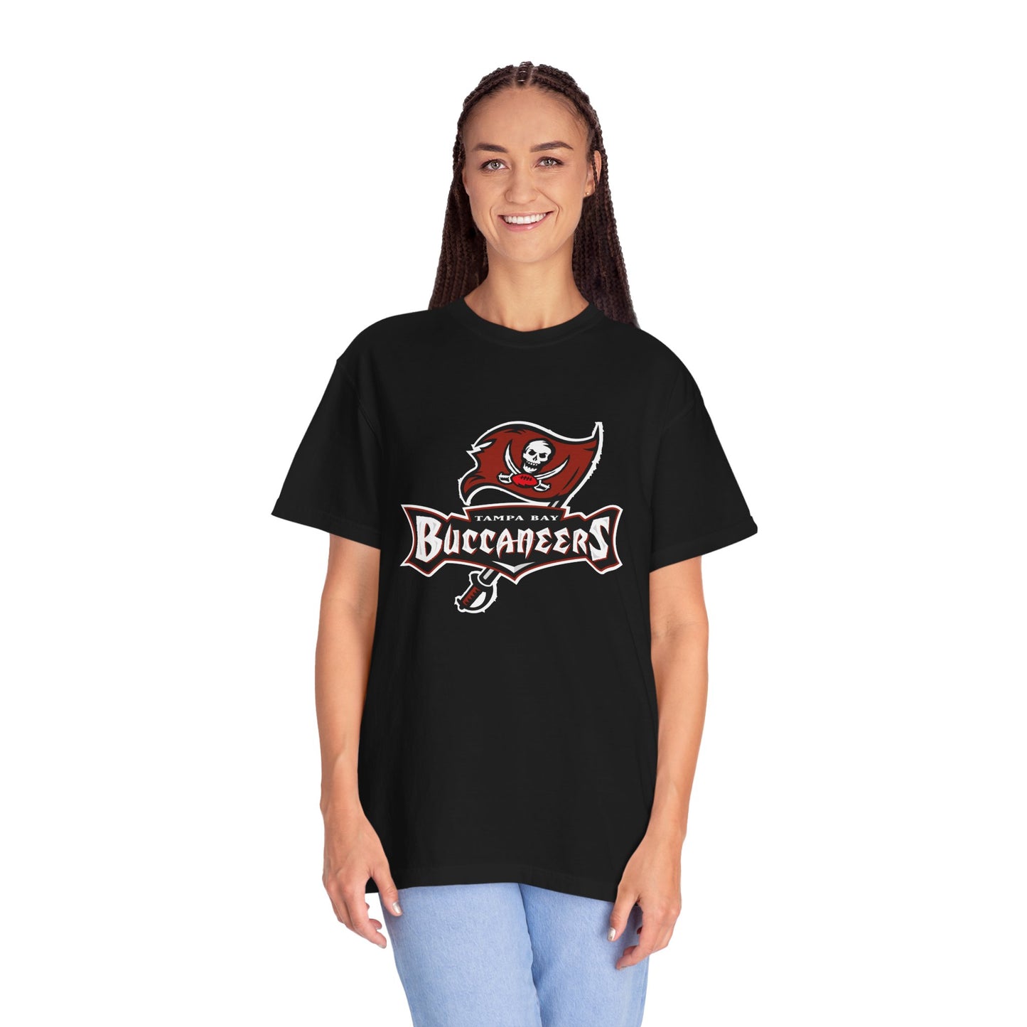 Tampa Bay Buccaneers Merchandise Garment-Dyed T-Shirt – Premium Cotton Tee for Customization