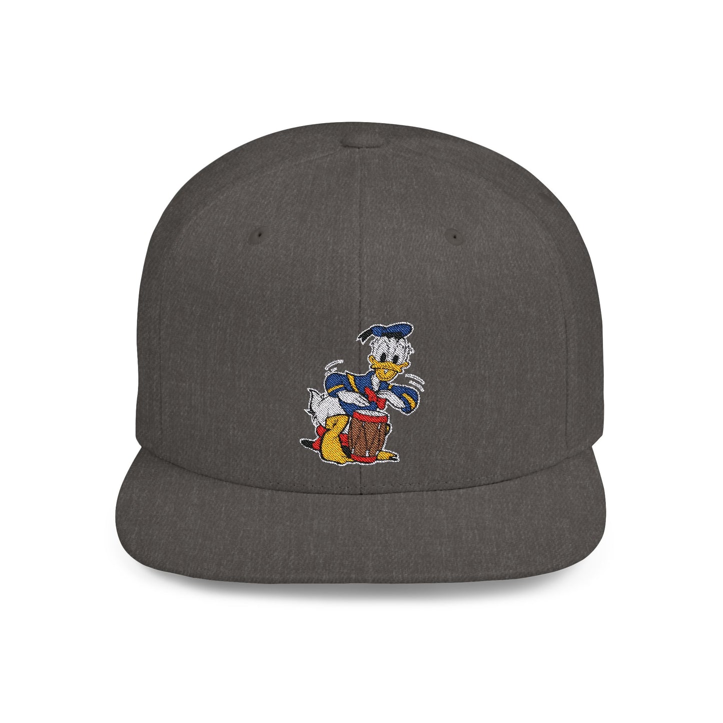 Donald Duck Trumping Flat Bill Snapback – Lightweight, Custom Fit, Premium Quality