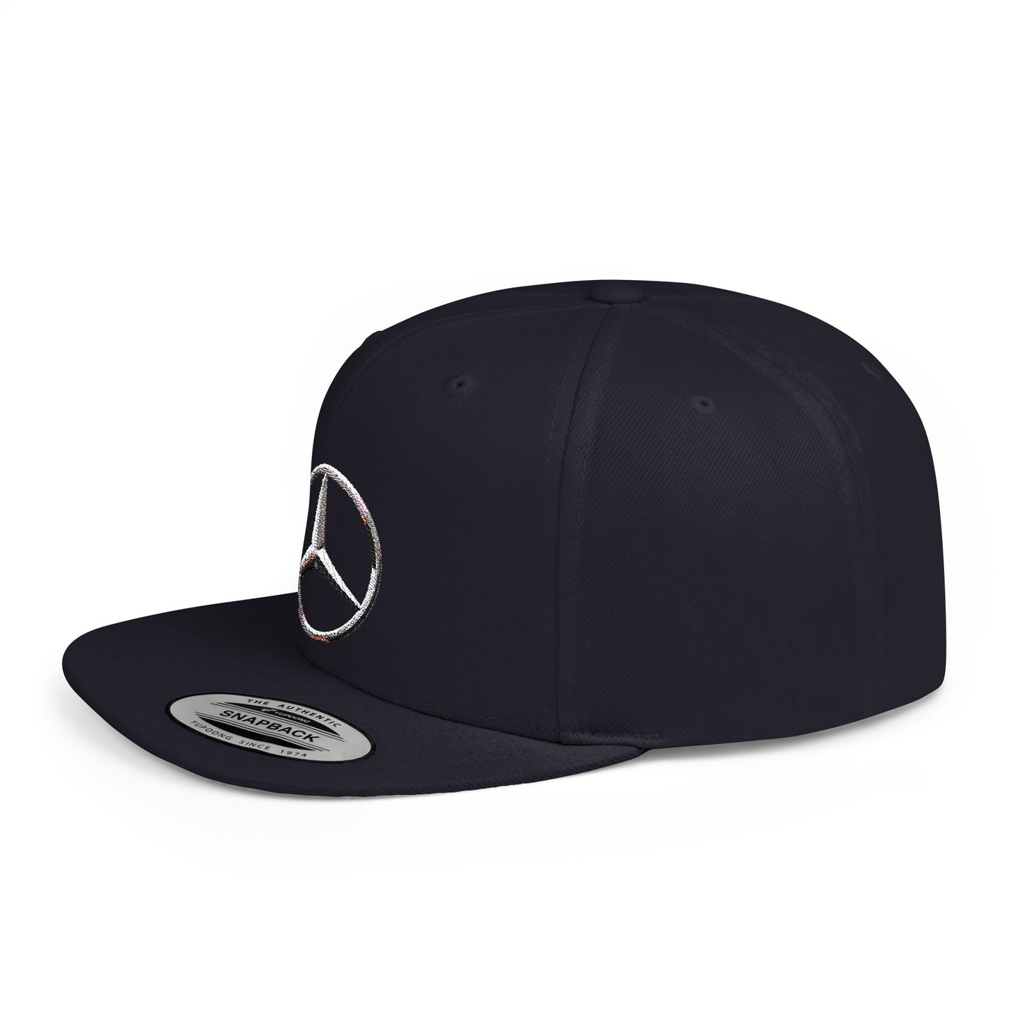 Mercedes Flat Bill Snapback – Lightweight, Custom Fit, Premium Quality