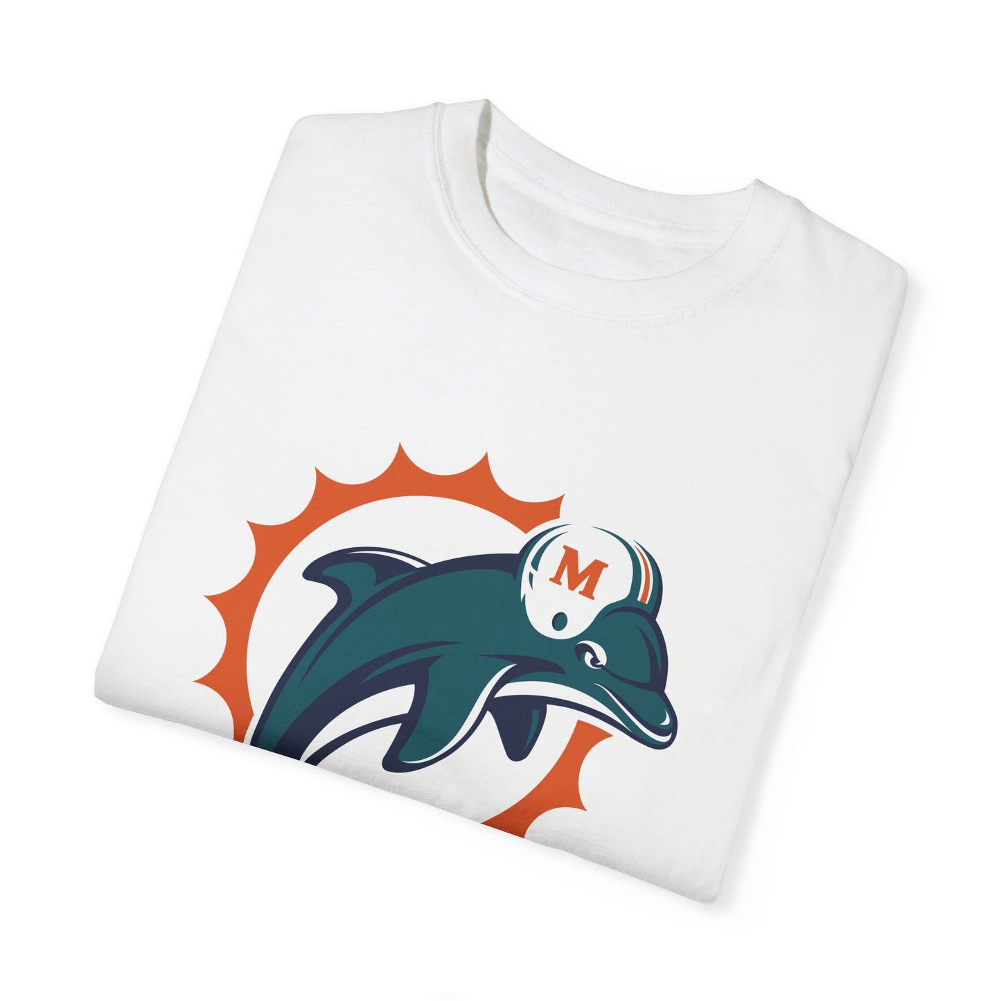 Miami Dolphins Gear Garment-Dyed T-Shirt – Premium Cotton Tee for Customization