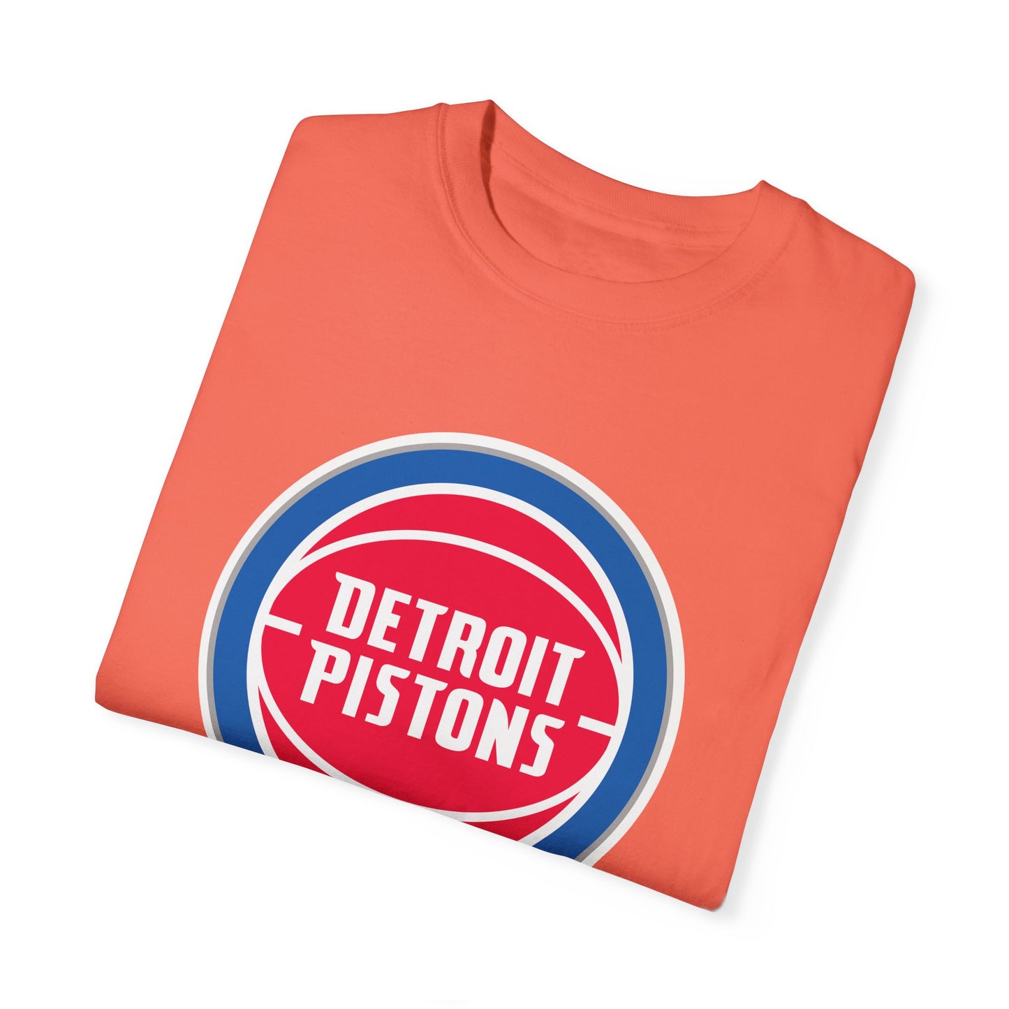 Detroit Pistons Built Different Garment-Dyed T-Shirt – Premium Cotton Tee for Customization