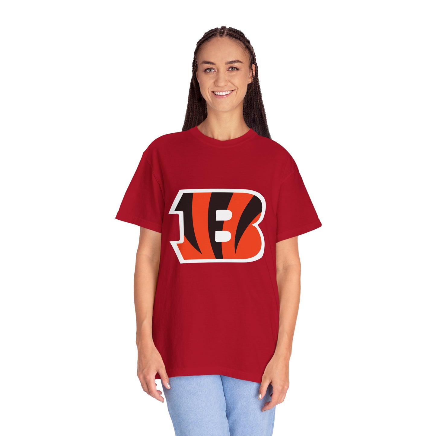 Cincinnati Bengals NFL Garment-Dyed T-Shirt – Premium Cotton Tee for Customization