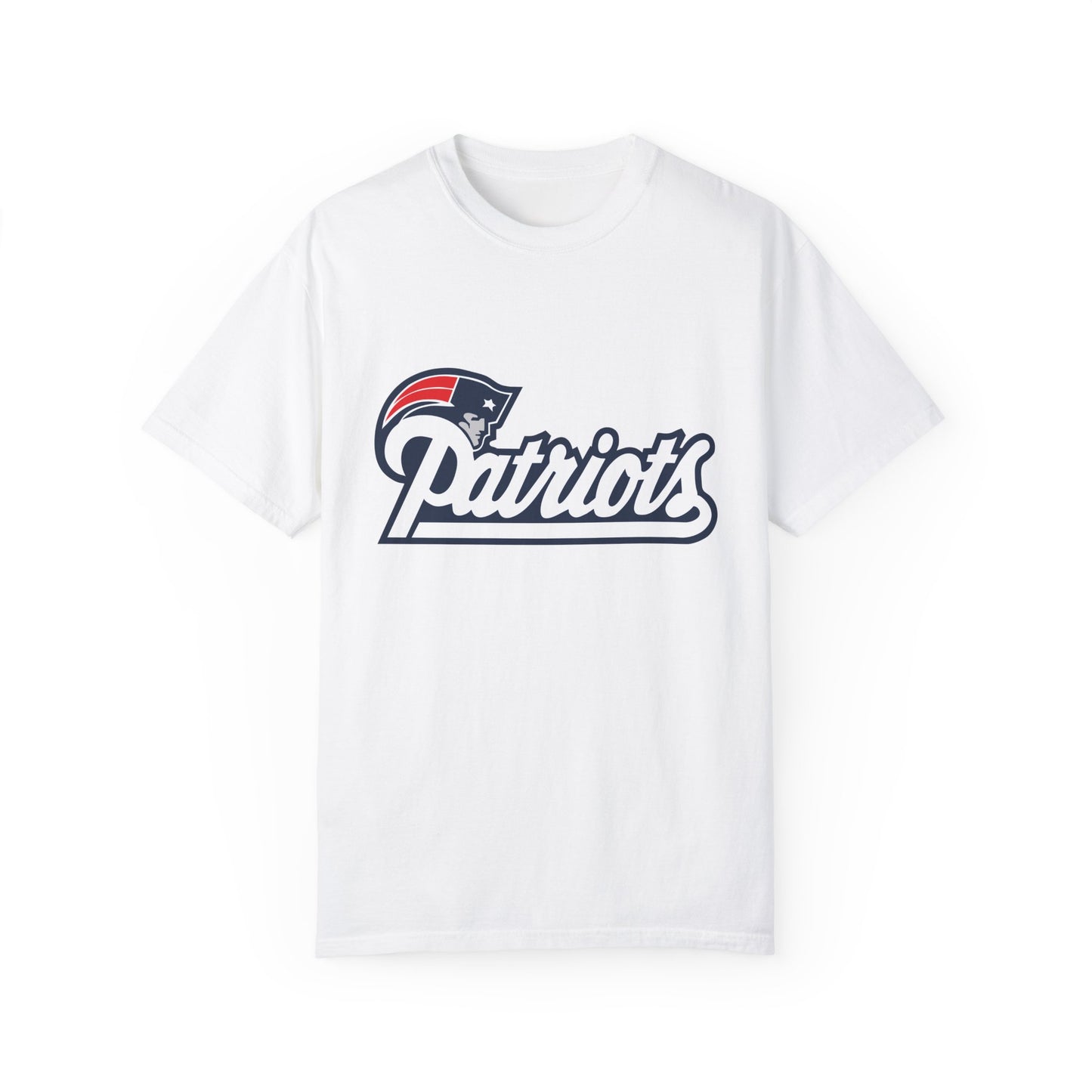 New England Patriots Fan Outfit Garment-Dyed T-Shirt – Premium Cotton Tee for Customization