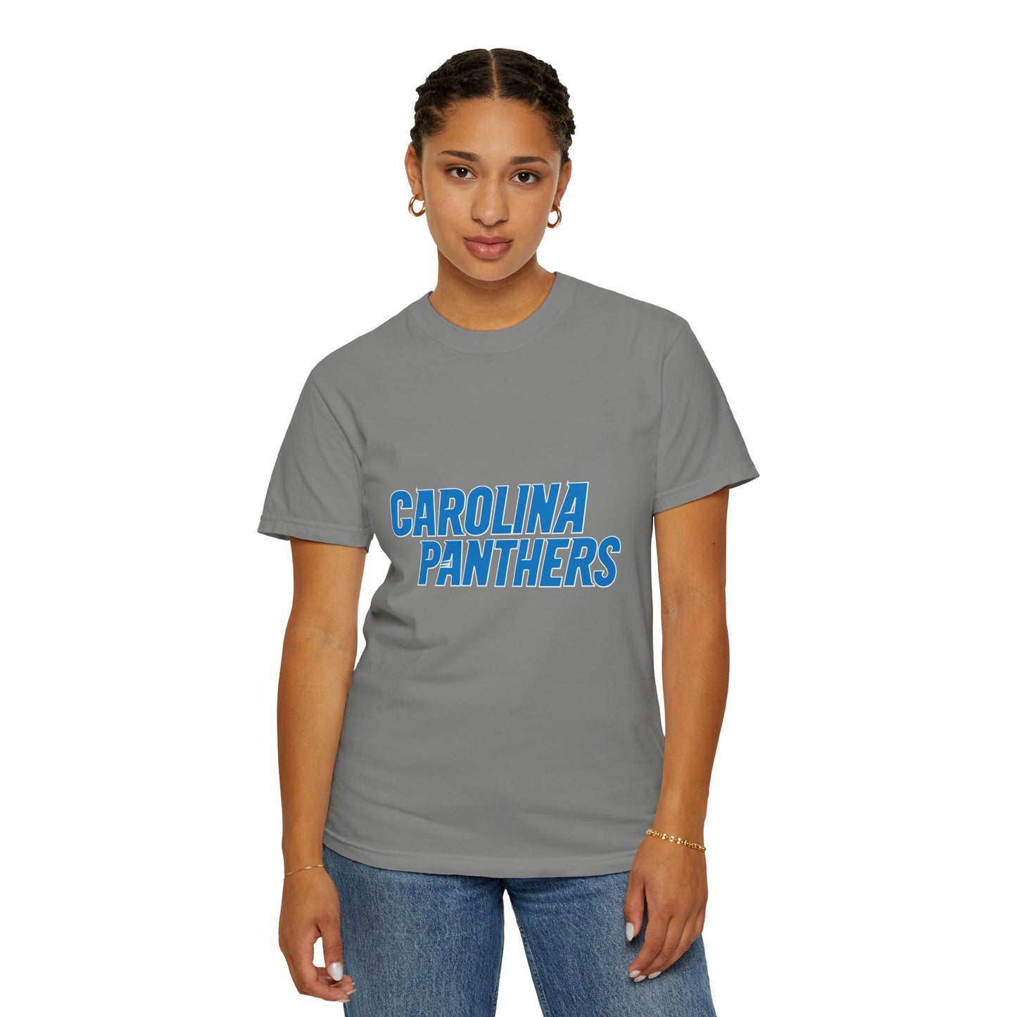 Carolina Panthers Garment-Dyed T-Shirt – Premium Cotton Tee for Customization