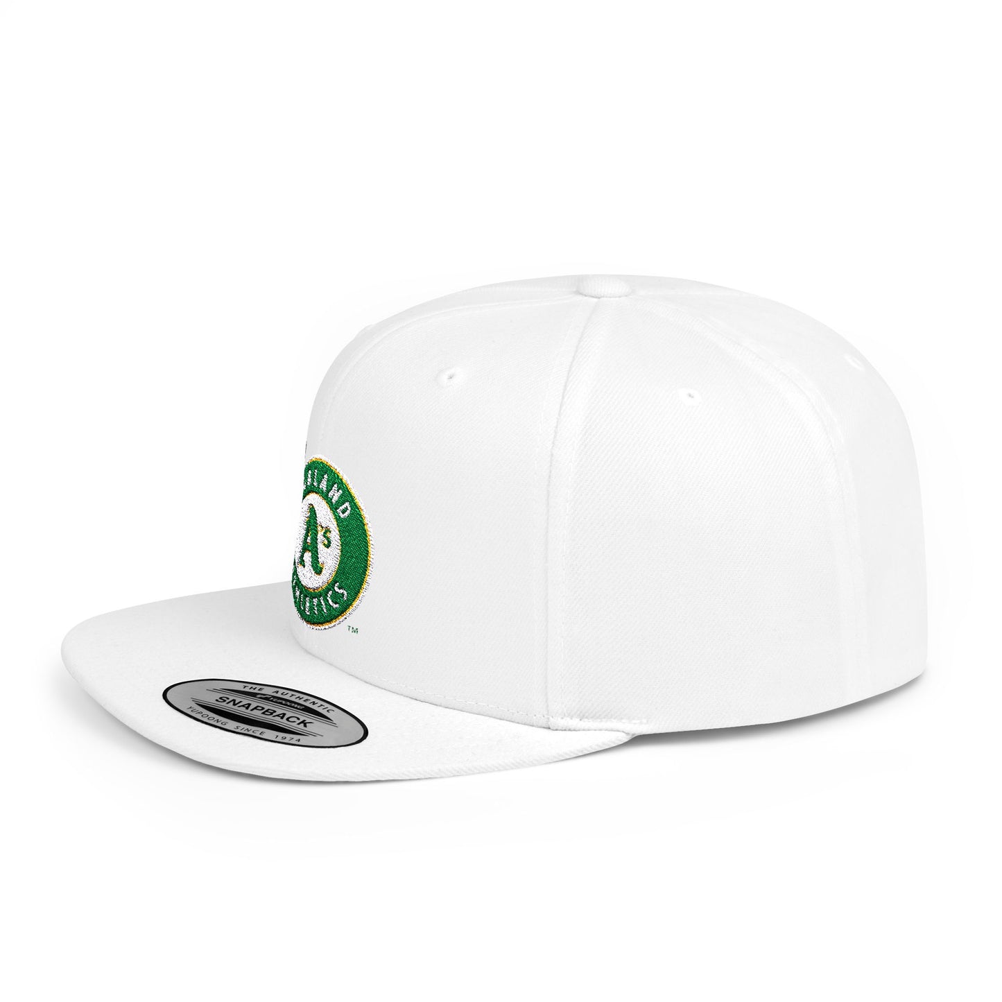 Oakland Athletics Flat Bill Snapback – Lightweight, Custom Fit, Premium Quality
