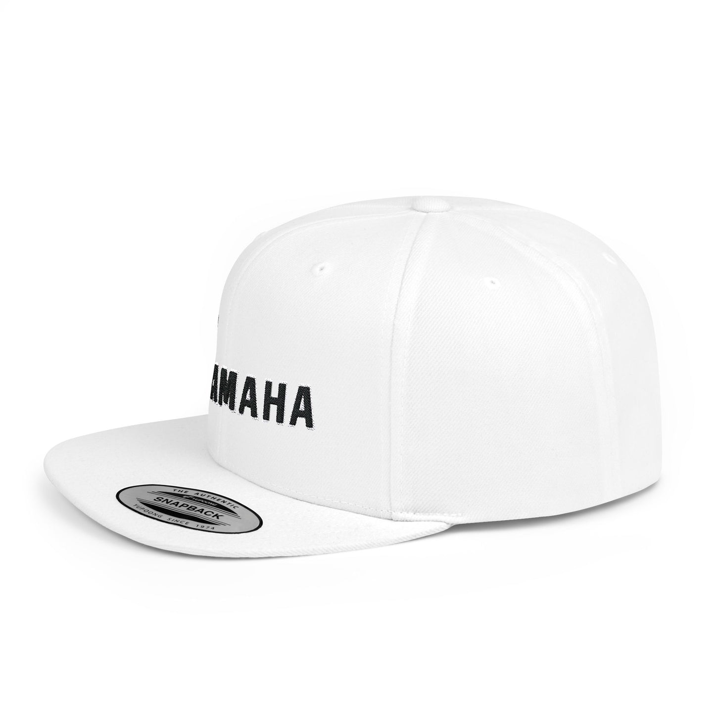 Yamaha Flat Bill Snapback – Lightweight, Custom Fit, Premium Quality