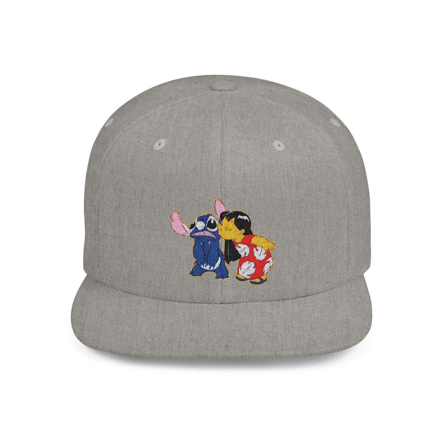 Lilo & Stitch Flat Bill Snapback – Lightweight, Custom Fit, Premium Quality