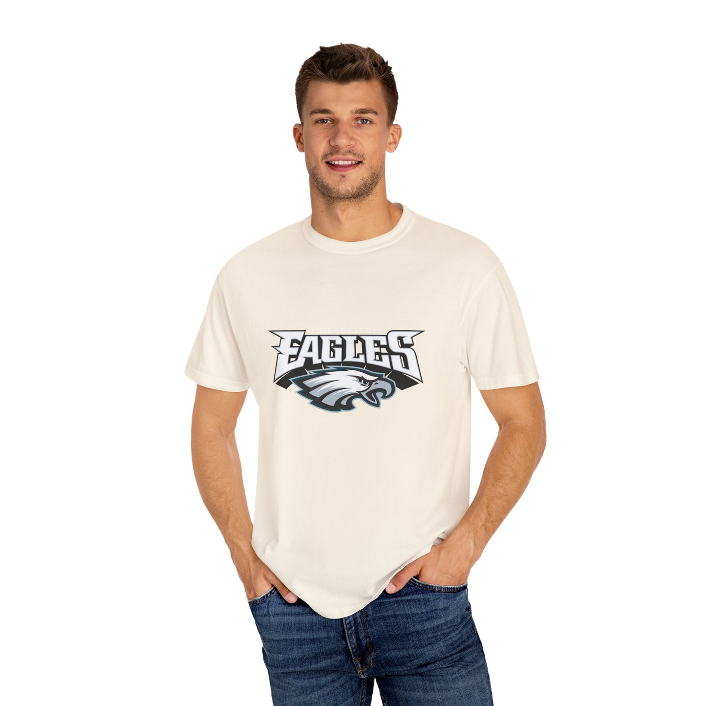 Philadelphia Eagles Fan Gifts Garment-Dyed T-Shirt – Premium Cotton Tee for Customization