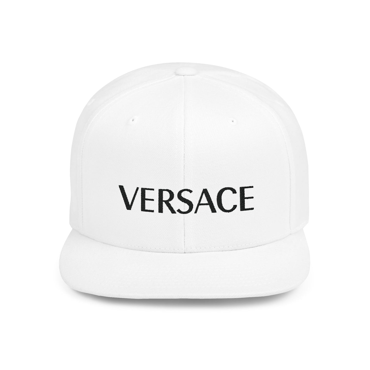 Versace Flat Bill Snapback – Lightweight, Custom Fit, Premium Quality