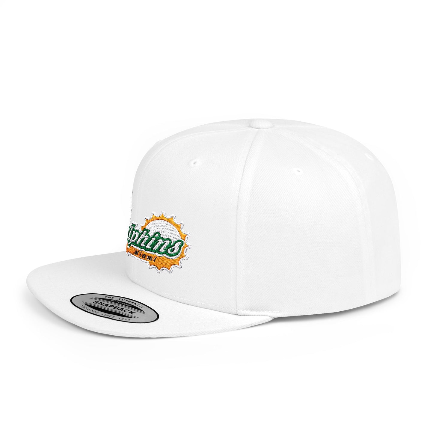 Miami Dolphins Dolphins Support Flat Bill Snapback – Lightweight, Custom Fit, Premium Quality