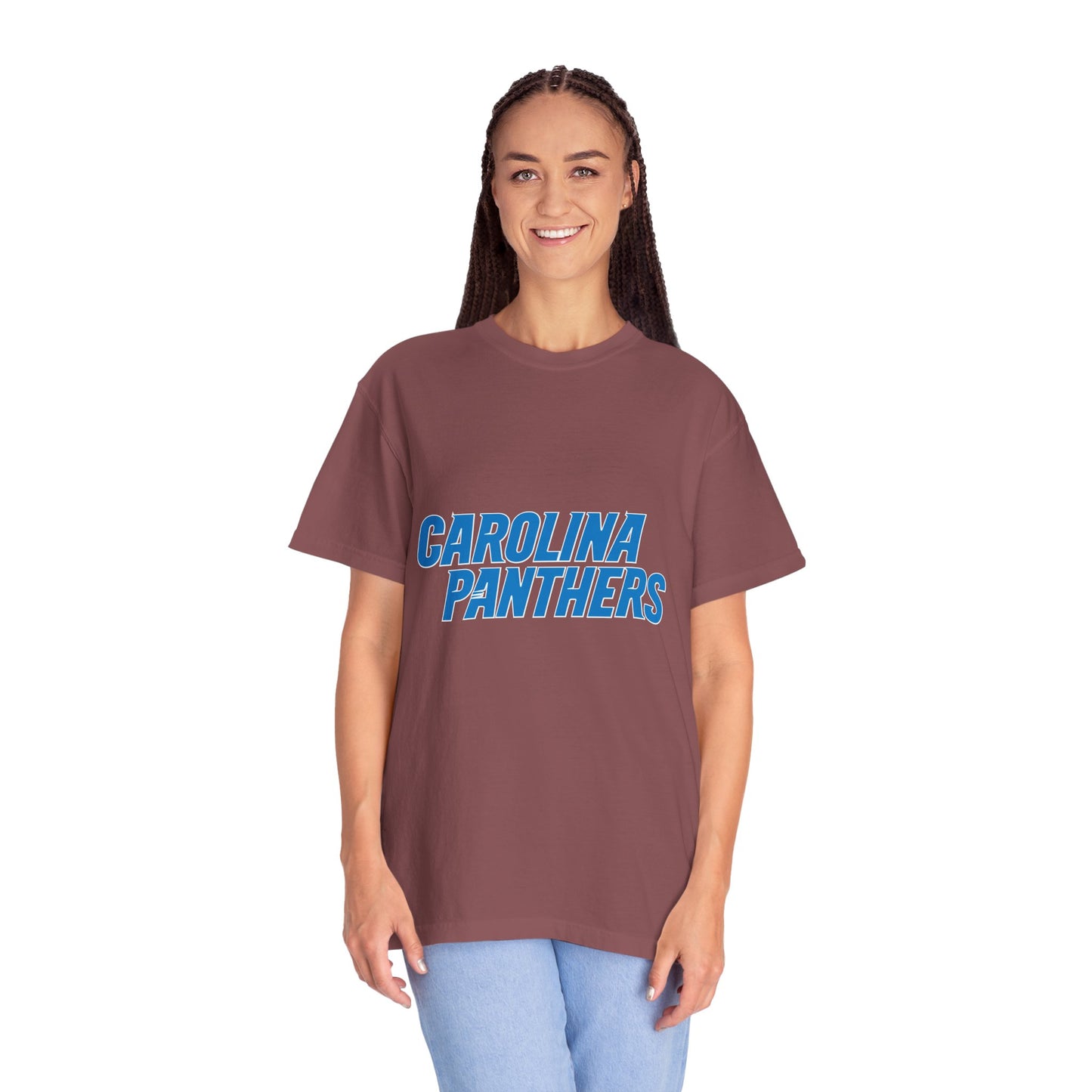 Carolina Panthers Garment-Dyed T-Shirt – Premium Cotton Tee for Customization