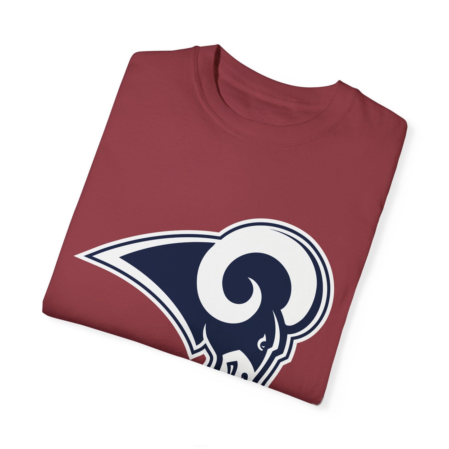 Los Angeles Rams Fan Gifts Garment-Dyed T-Shirt – Premium Cotton Tee for Customization