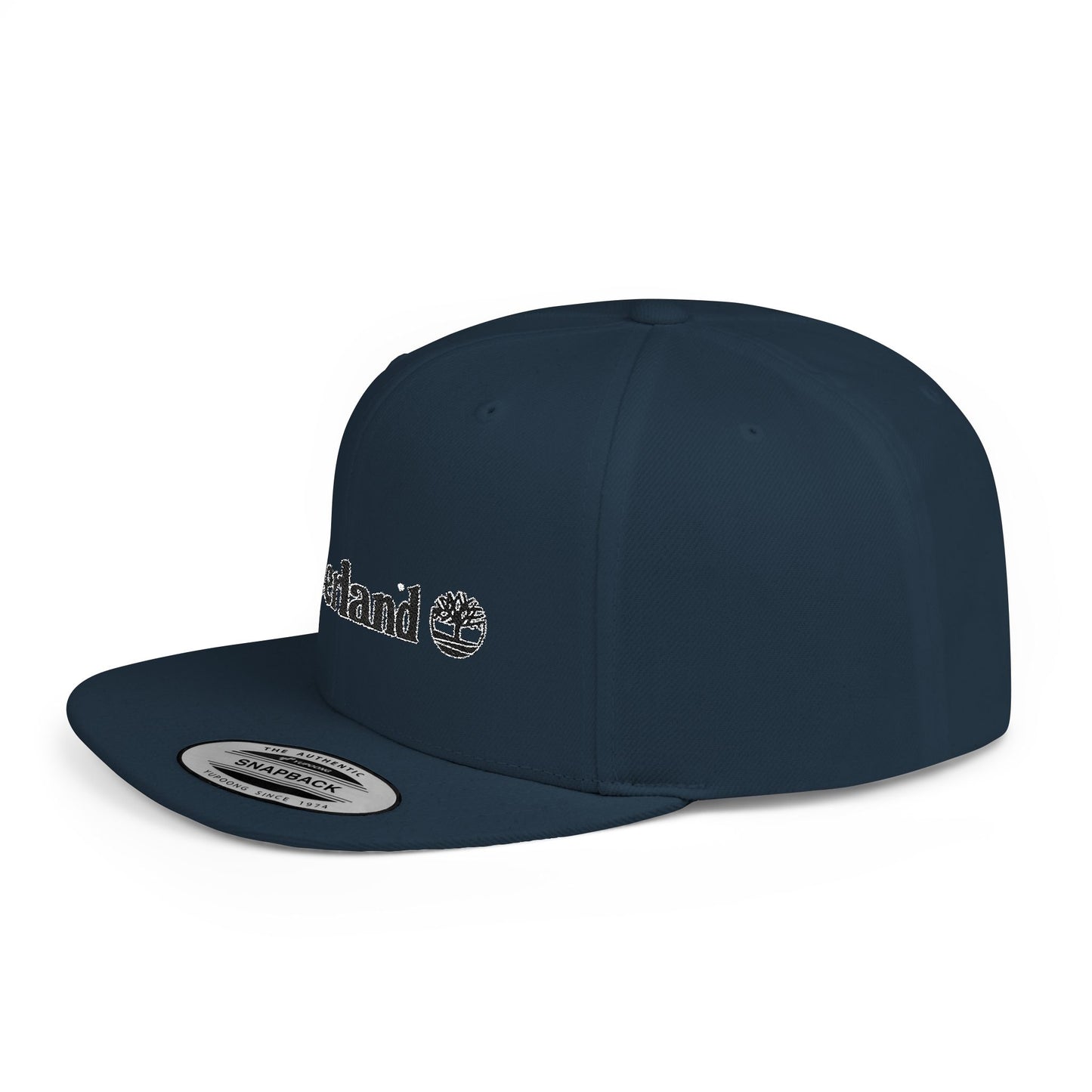 Timberland Flat Bill Snapback – Lightweight, Custom Fit, Premium Quality
