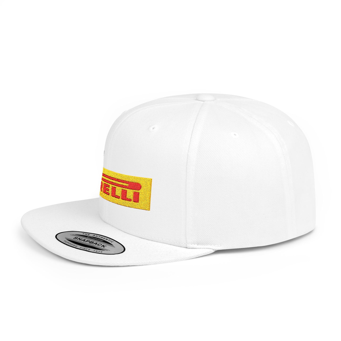 Pirelli Tyres Flat Bill Snapback – Lightweight, Custom Fit, Premium Quality