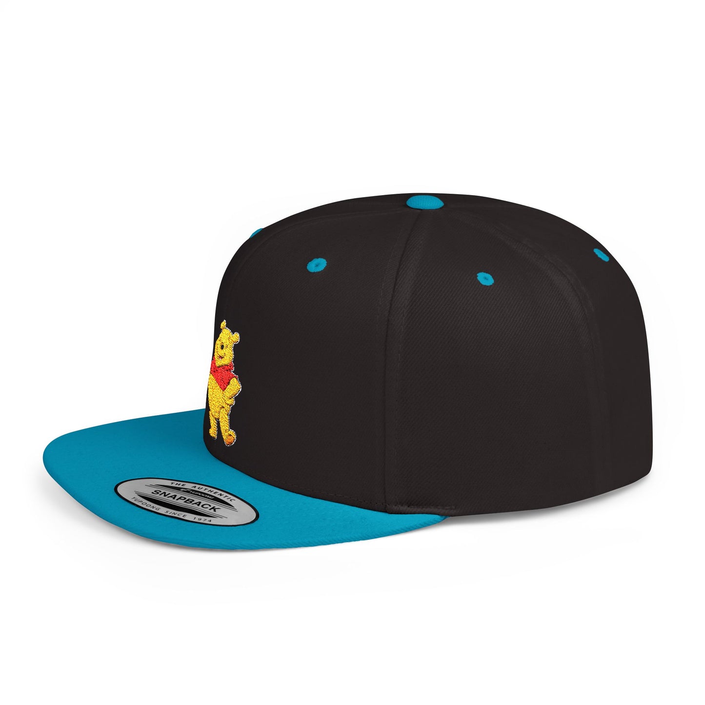 Winnie The Pooh Classic Flat Bill Snapback – Lightweight, Custom Fit, Premium Quality