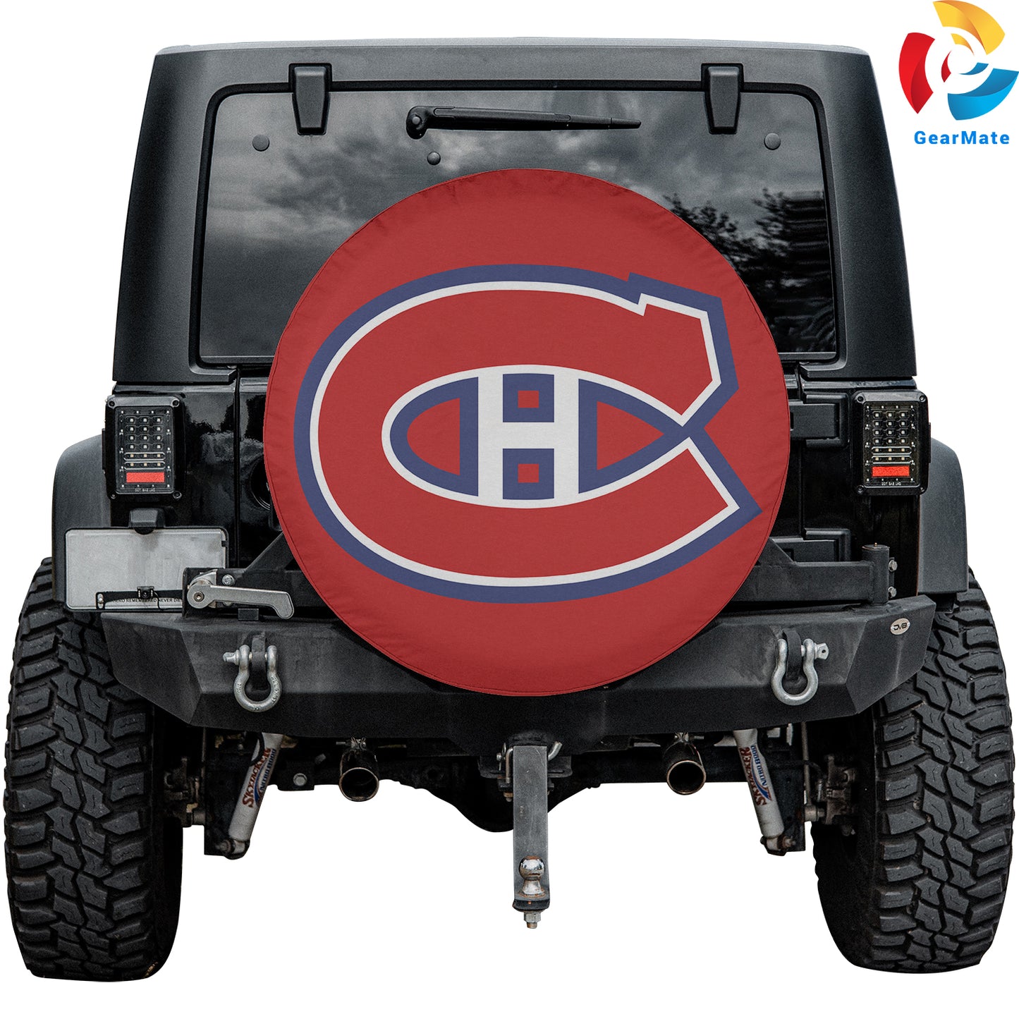 Montreal Canadiens Hookey Season Spare Tire Cover – Premium Waterproof UV-Resistant Protector