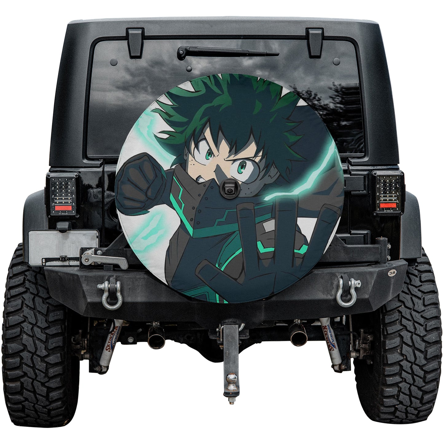 Izuku Midoriya Spare Tire Cover – Premium Waterproof UV Resistant Protector